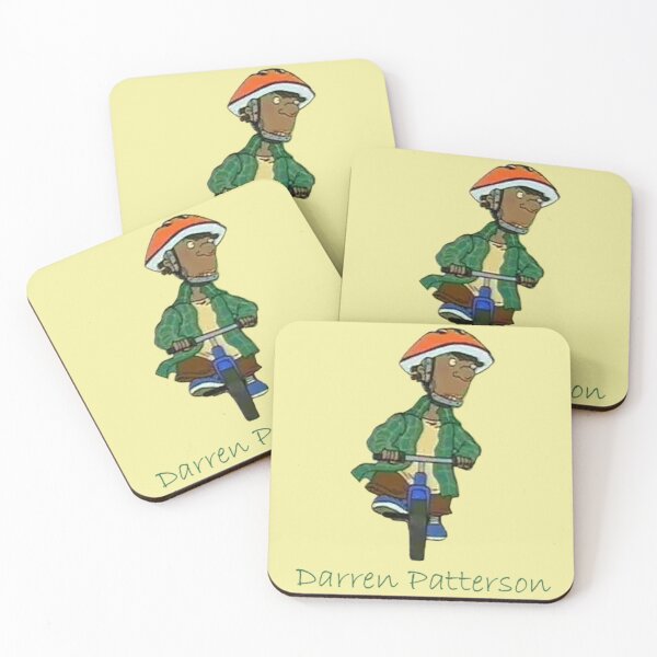 Item preview, Darren on a Bike with Text designed and sold by QueenAlicorn.