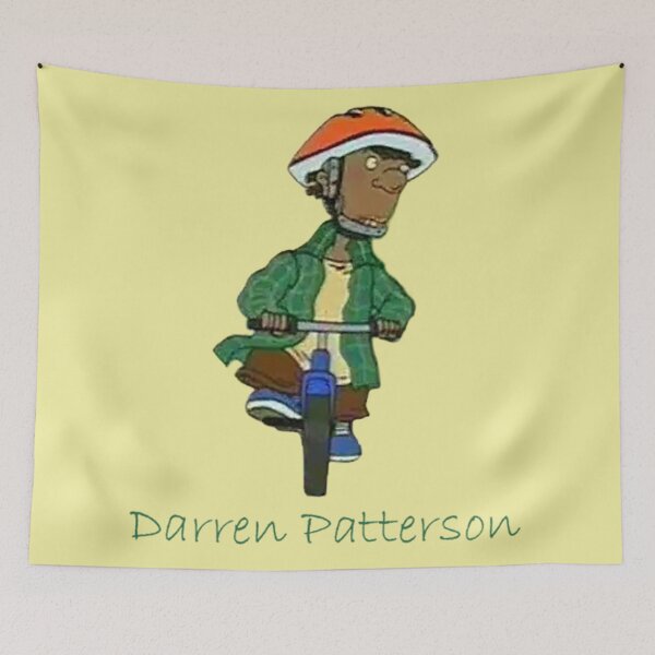 Item preview, Darren on a Bike with Text designed and sold by QueenAlicorn.