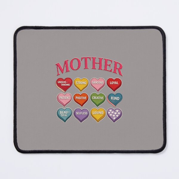 Item preview, Mother Heart Adjectives Embroidered Appreciation Tee-75 designed and sold by EliseBircha.
