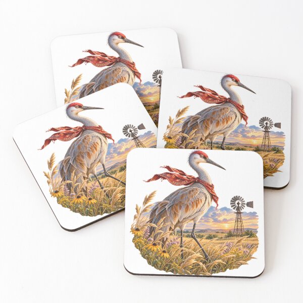 Item preview, Nebraska Sandhill Crane With Sass designed and sold by Whimspired By Paxx.