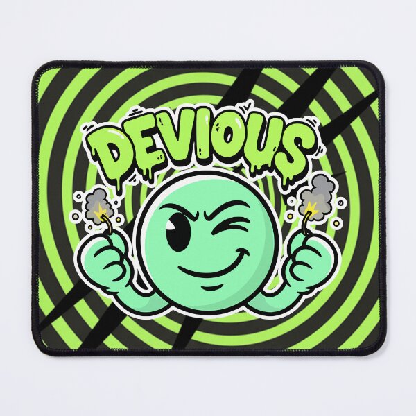Item preview, Devious Emoji Mischievous Character Cartoon designed and sold by Taridesign.