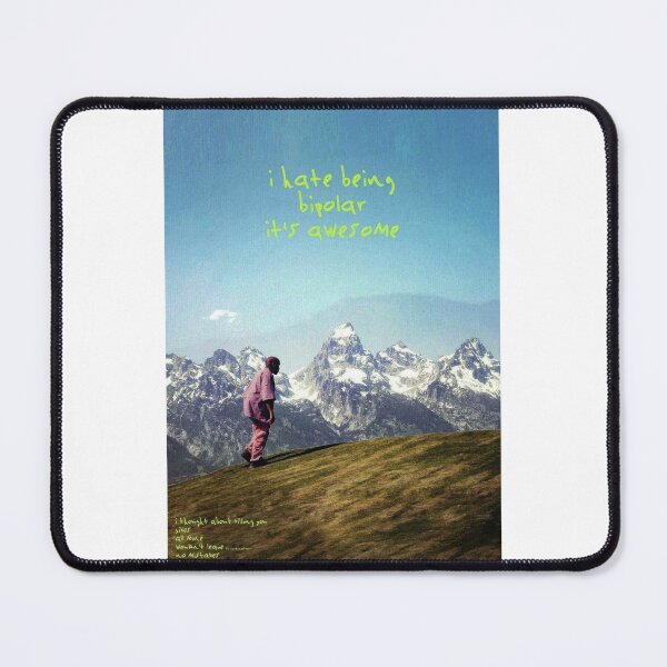 Item preview, Kanyewest I Hate Being Bipolar It's Awesome Poster designed and sold by arisotaless.