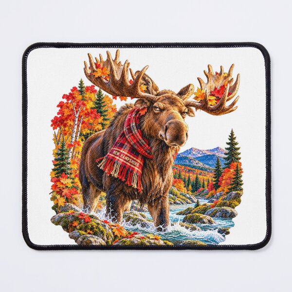 Item preview, New Hampshire Moose With Sass designed and sold by Whimspired By Paxx.