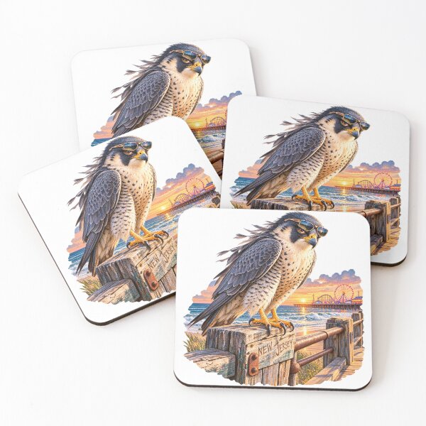 Item preview, New Jersey Peregrine Falcon With Sass designed and sold by Whimspired By Paxx.