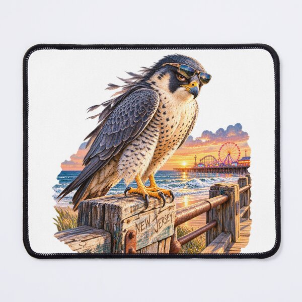 Item preview, New Jersey Peregrine Falcon With Sass designed and sold by Whimspired By Paxx.