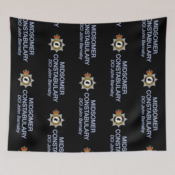 Item preview, PATTERN Midsomer DCI John Barnaby (on Black) designed and sold by PawsitiveMum3.