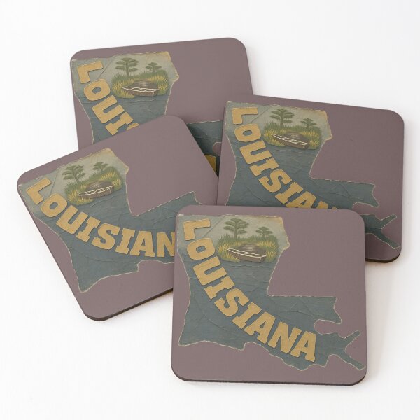 Item preview,  Louisiana Map | Louisiana State Outline | USA Map Art designed and sold by 22k Lab Studio.