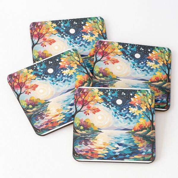 Item preview, Moonlight in a Mosaic Wonderland designed and sold by tambanow.