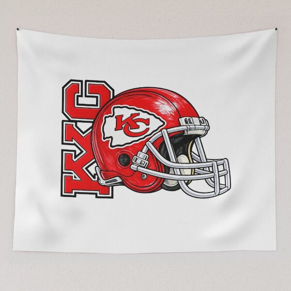 Item preview, KC Football Chiefs Drawing Design designed and sold by Luke Foran Sports Art.