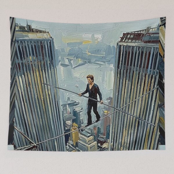 Item preview, Man on Wire Documentary Fine Art Tribute designed and sold by Art's Diner.