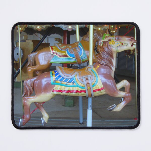 Item preview, Brown Carousel Horse designed and sold by Creek Nymph Photography.