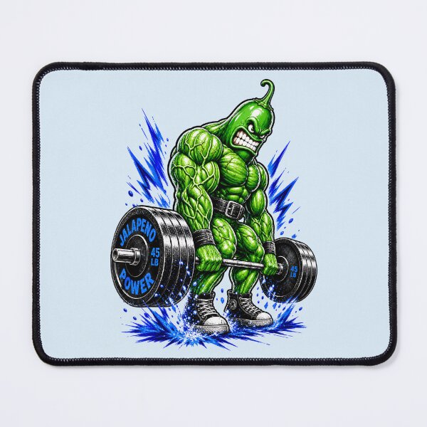 Item preview, Jalapeno Power Weightlifting designed and sold by Rosie's Wildflower Boutique.