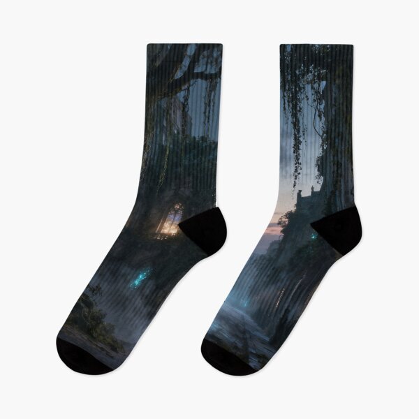 Item preview, Phantom Wolf – The Forgotten Gothic City designed and sold by DreamyWallVibes.