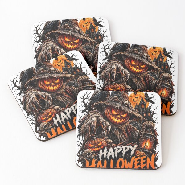 Item preview, Sinister Pumpkin Witch with Raven and Lantern designed and sold by InterStore78.