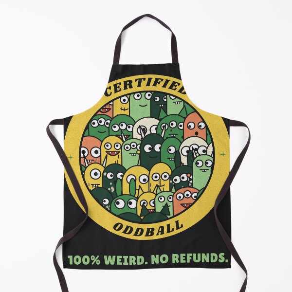 Item preview, Certified Oddball Funny Weird Monster Badge designed and sold by somebasic.
