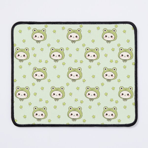 Item preview, Cute Cat in Frog Hood Seamless Pattern designed and sold by prapapon.