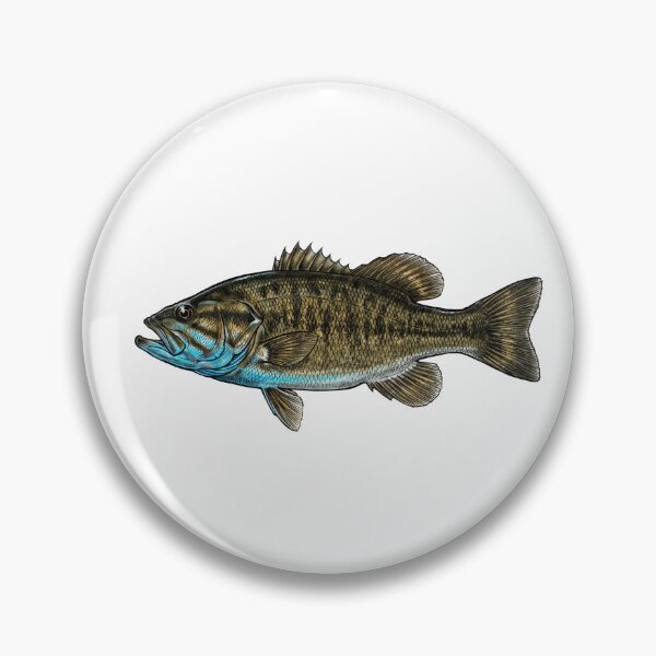 Item preview, Vintage Suwannee Bass Blue Water Specimen designed and sold by NobleCast .