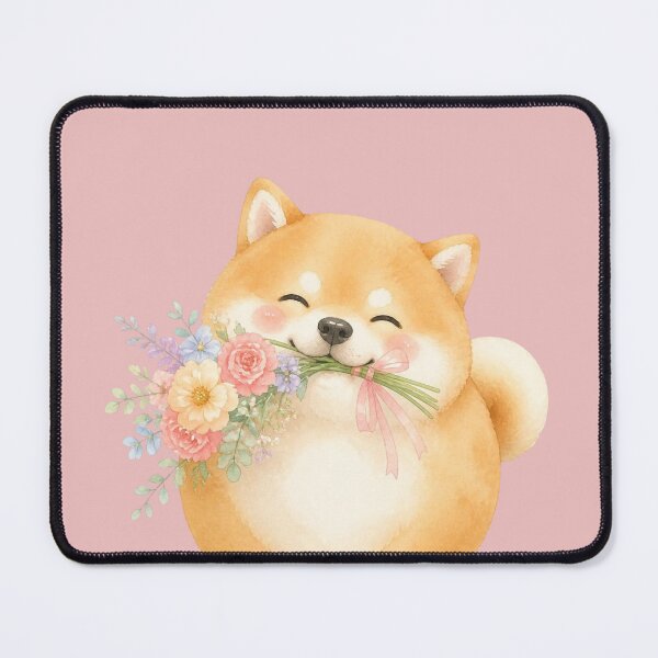 Item preview, Shiba Inu Floral designed and sold by QuicksandCase.
