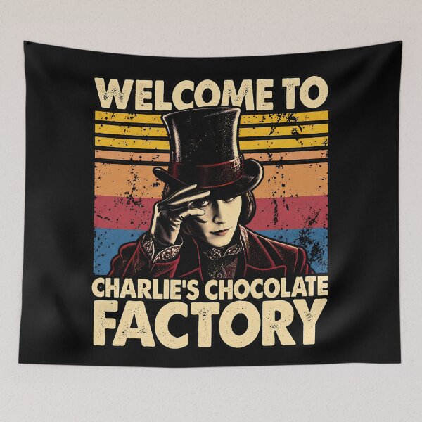 Item preview, Welcome to Charlie’s Chocolate Factory designed and sold by unicorns-art.