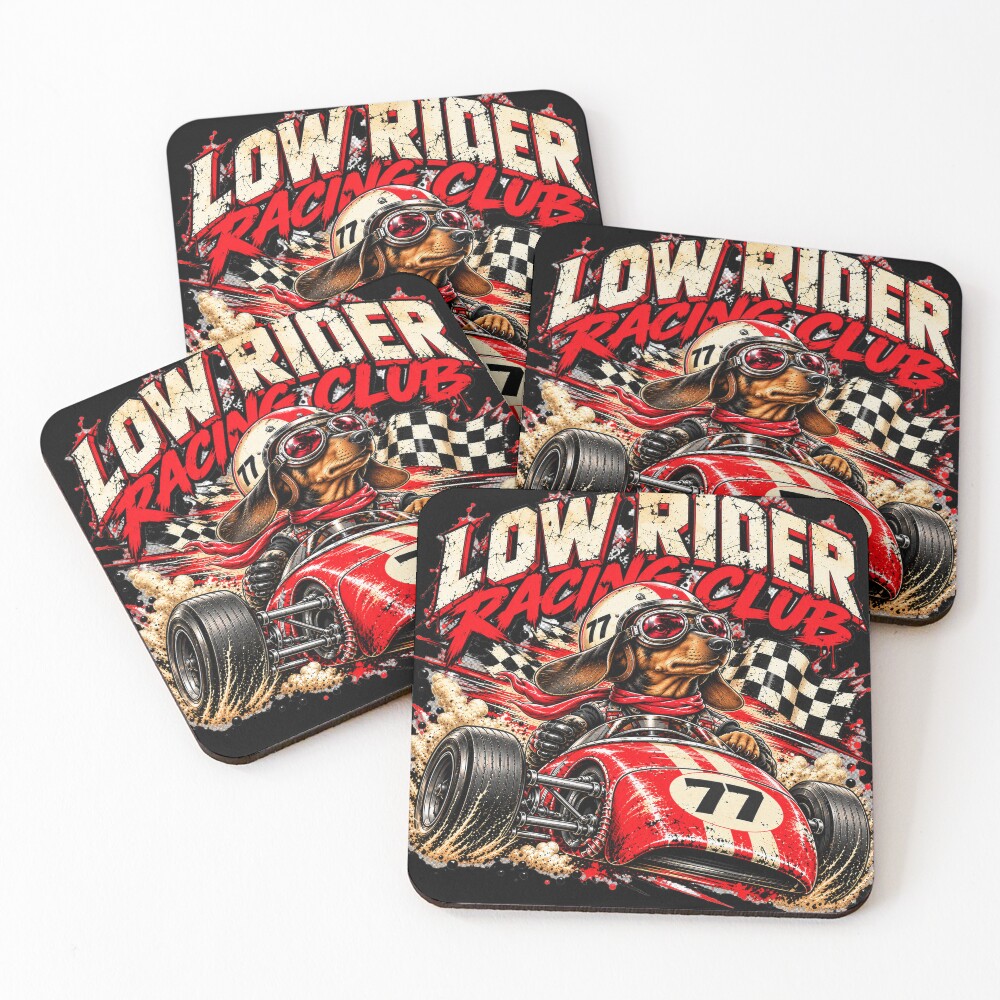 Item preview, Coasters (Set of 4) designed and sold by Dackelwissen.