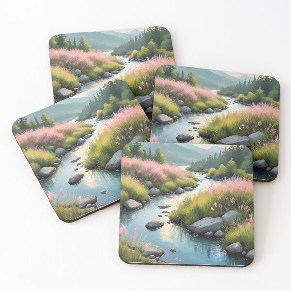 Item preview, Whispers Along the Mountain Stream designed and sold by tambanow.