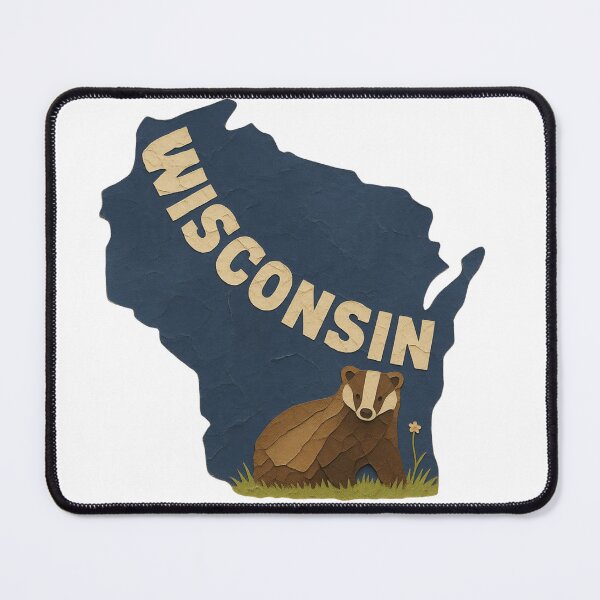 Item preview, Wisconsin Map | Wisconsin State Outline | USA Map Art designed and sold by 22k Lab Studio.