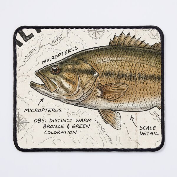 Item preview, Vintage Altamaha Expedition Wild River Specimen Map designed and sold by NobleCast .