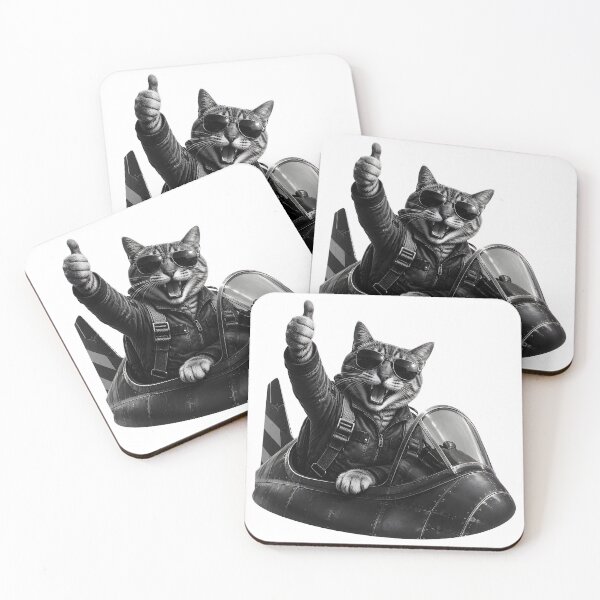 Item preview, Cat Selfie Jet Plane Funny Cat Gifts For Kids Men Women designed and sold by MathiasFuchs.