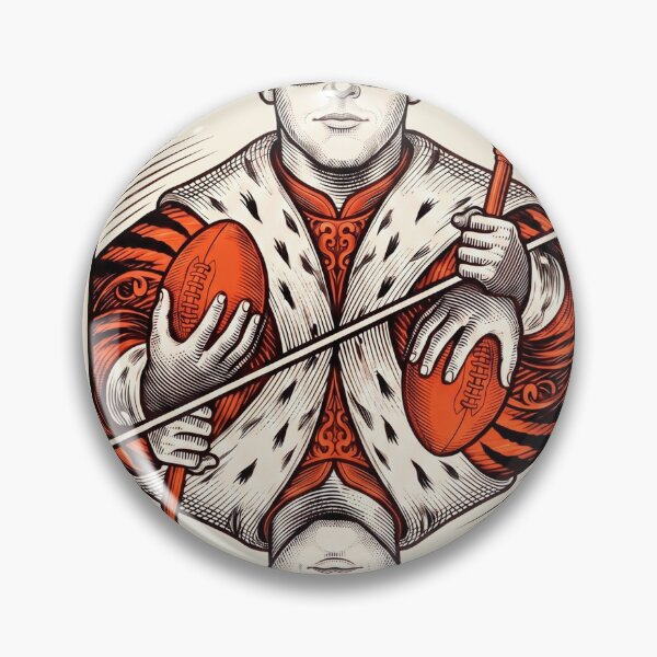 Item preview, QB Kings | Joe Burrow King of Clubs designed and sold by adagrad.