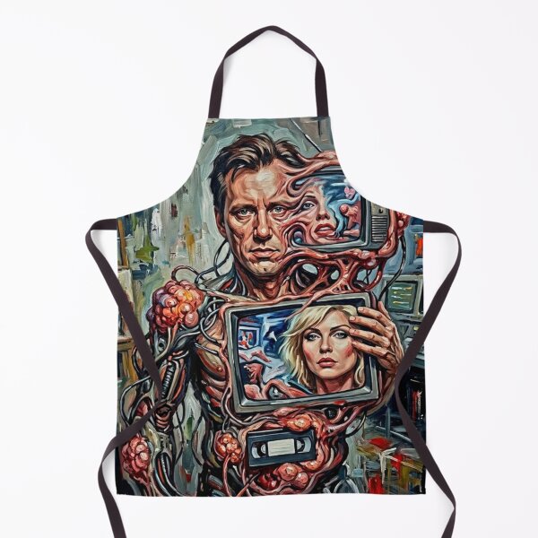 Item preview, Videodrome Body Horror Sci-Fi Fine Art Tribute designed and sold by Art's Diner.