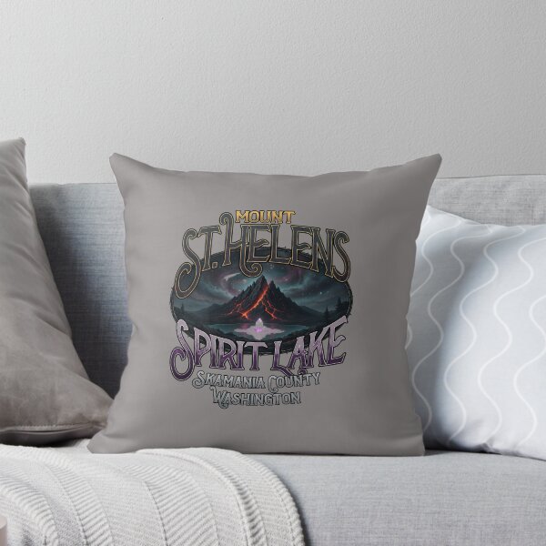Item preview, Mount St Helens Spirit Lake Vintage Badge-64 designed and sold by KarlLudwigeidl.