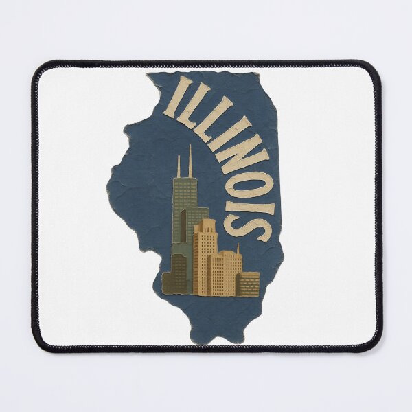 Item preview, Illinois Map | Illinois State Outline | USA Map Art designed and sold by 22k Lab Studio.