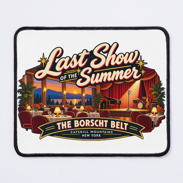 Item preview, Last Show of the Summer – Borscht Belt Catskills Nostalgia designed and sold by Past in Threads.