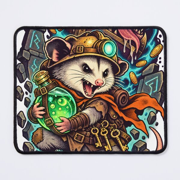 Item preview, Opossum Dungeon Crawler designed and sold by Discount code.
