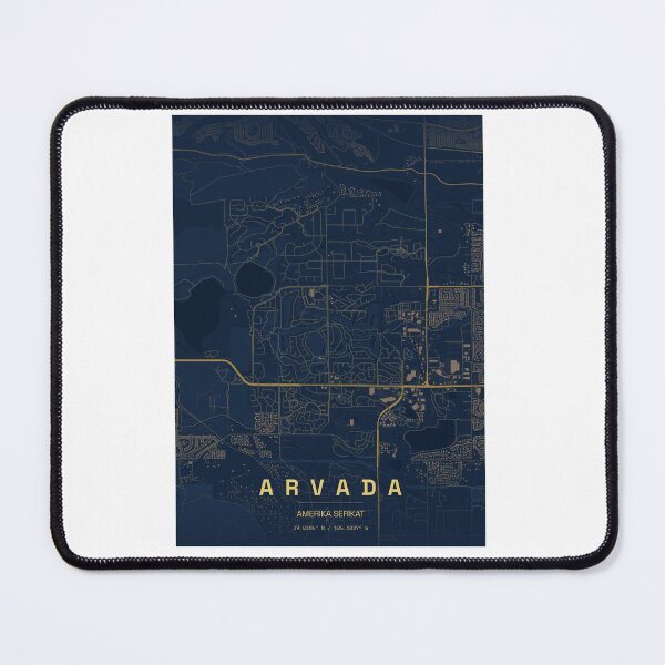 Item preview, Arvada Colorado City Map Poster designed and sold by ReginaSeidman.