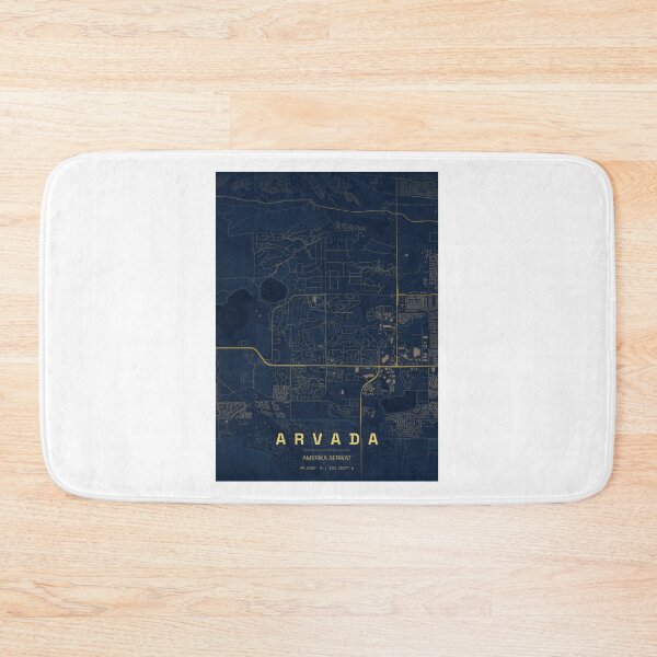 Item preview, Arvada Colorado City Map Poster designed and sold by ReginaSeidman.