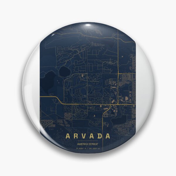 Item preview, Arvada Colorado City Map Poster designed and sold by ReginaSeidman.