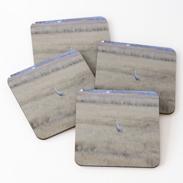 Item preview, Sandhill Crane in a Field designed and sold by The Botanical Jason.