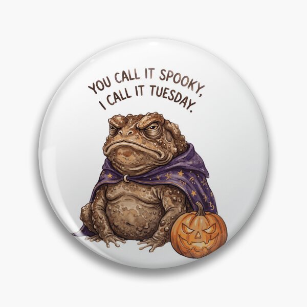 Item preview, Grumpy Toad Halloween designed and sold by Tiffany Roy.