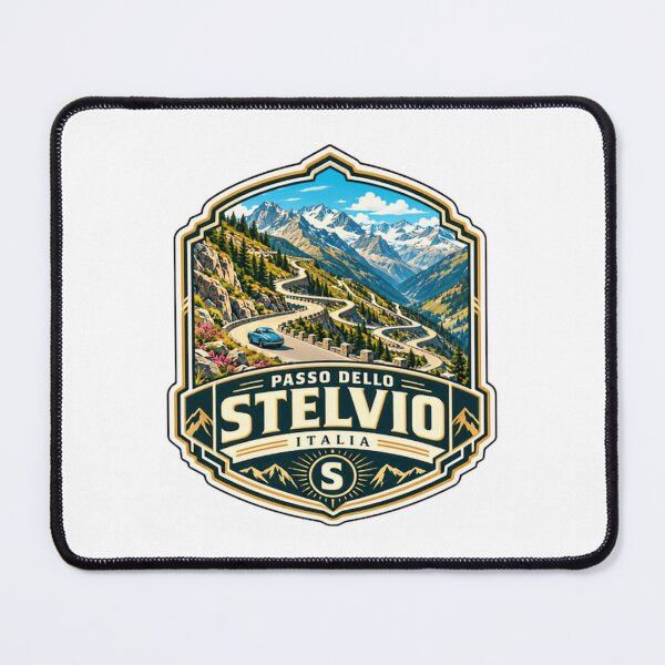 Item preview, Passo Dello Stelvio Italia Mountain Pass Driving Cycling Travel Adventure designed and sold by kristyparkStar3.