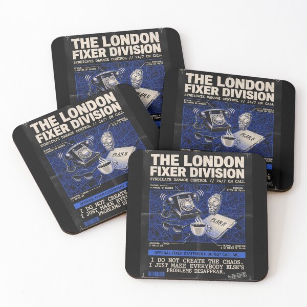 Item preview, The London Fixer Division Syndicate Damage Control British Crime Parody designed and sold by Mircea786.