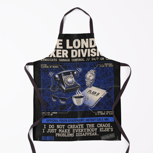 Item preview, The London Fixer Division Syndicate Damage Control British Crime Parody designed and sold by Mircea786.