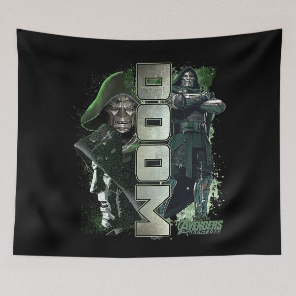 Item preview, Doomsday Split Portrait Villain   designed and sold by SenoritaVixyArt.