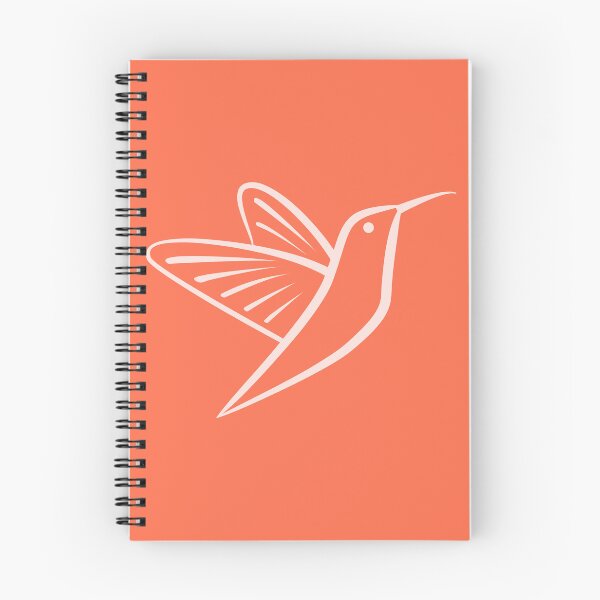 Item preview, Minimalist hummingbird design - orange designed and sold by Angieozvel.