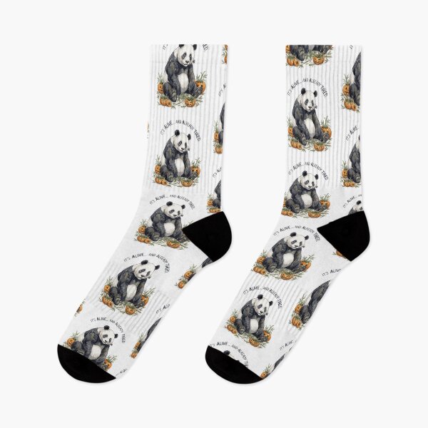 Item preview, Tired Frankenstein Panda designed and sold by Tiffany Roy.