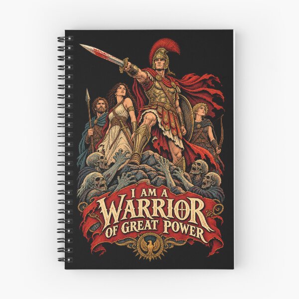 Item preview, I Am a Warrior of Great Power – Roman Warrior Zombie Apocalypse designed and sold by Hecate Emporium.