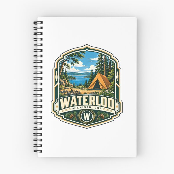 Item preview, Waterloo Michigan USA Camping Outdoors Travel State Park designed and sold by kristyparkStar3.