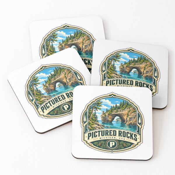 Item preview, Pictured Rocks Michigan USA National Lakeshore Travel Vacation designed and sold by kristyparkStar3.