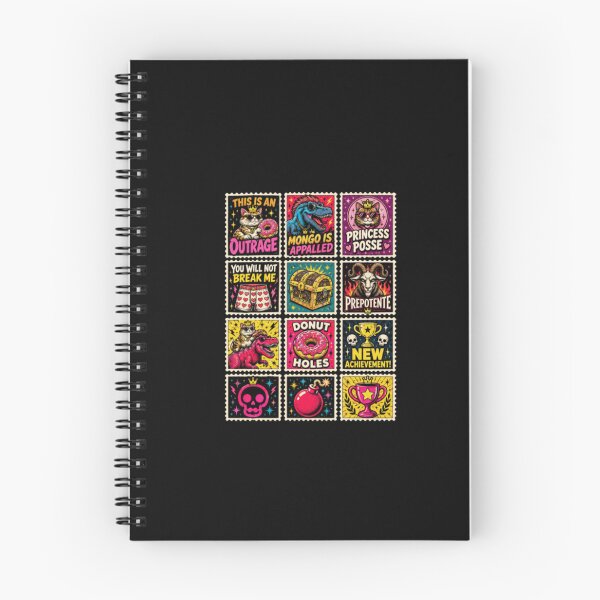Item preview,  Vintage Dungeon Crawler Carl Postage Stamps LitRPG Fantasy  designed and sold by QuirkNestHalls.