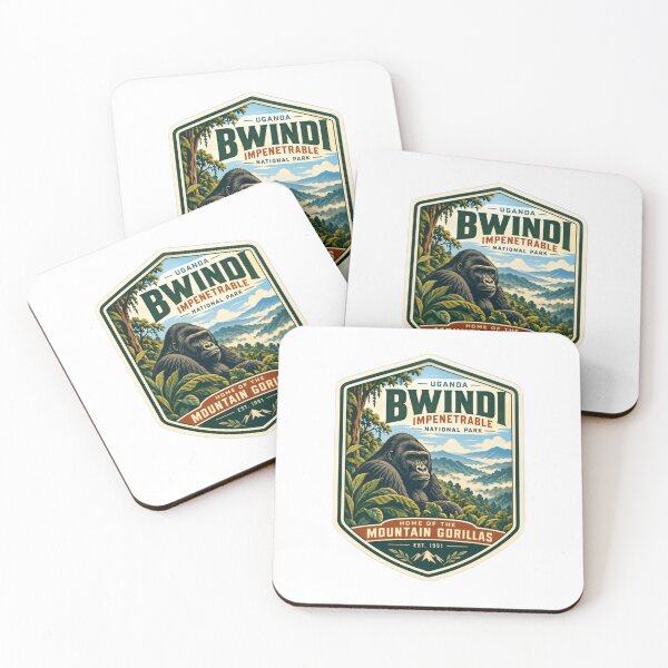 Item preview, Uganda Bwindi Impenetrable National Park Home Of The Mountain Gorillas Est. 1991 Wildlife Safari Travel designed and sold by kristyparkStar3.